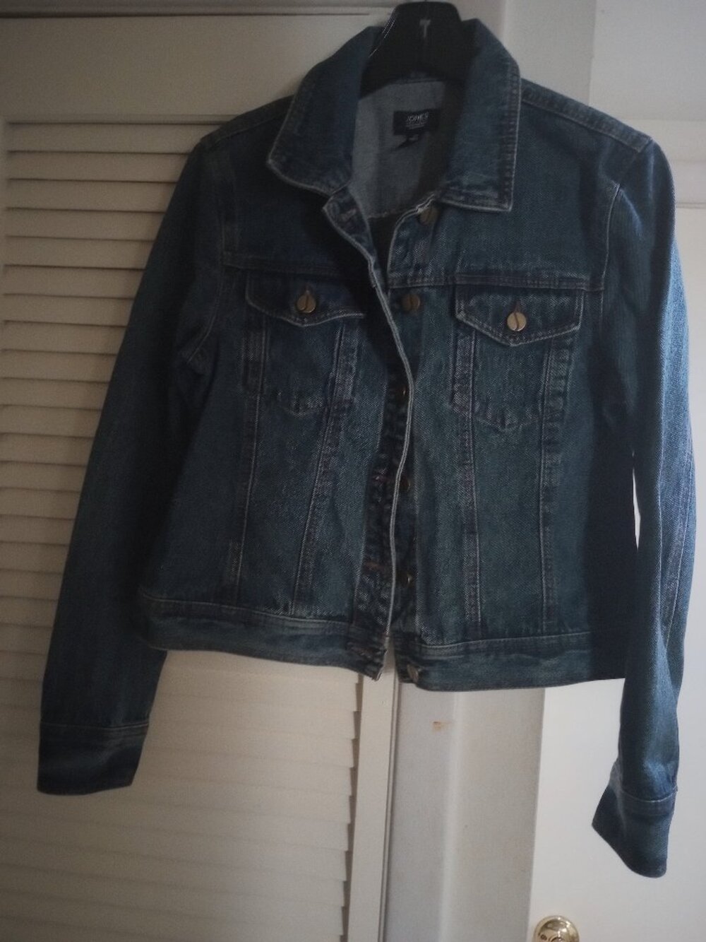 Jones NY Signature denim jacket sz M like new!